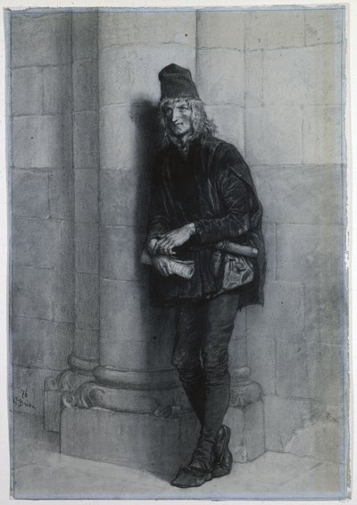 Pierre Gringoire. af Gustave Brion