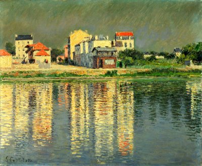 Seinen ved Argenteuil, 1889 af Gustave Caillebotte