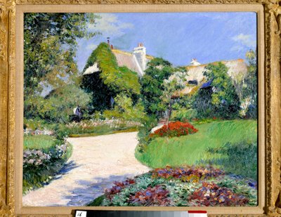 Sommerhuset, Trouville af Gustave Caillebotte