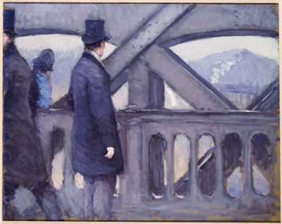 Europas bro, 1876 af Gustave Caillebotte