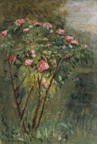 Rosenbusken af Gustave Caillebotte