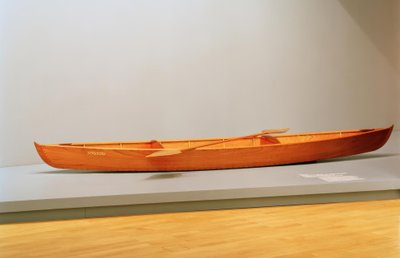 Padlebåd / G.Caillebotte (?), Foto af Gustave Caillebotte
