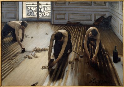 Flad parket af Gustave Caillebotte