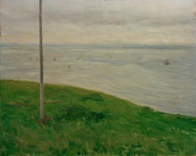 Enge ved havet, Normandiet af Gustave Caillebotte