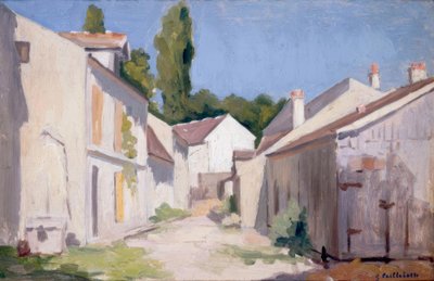 En sti i Yerres af Gustave Caillebotte