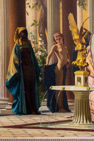 Efter badet af Gustave Clarence Rodolphe Boulanger