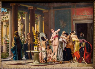 Efter badet af Gustave Clarence Rodolphe Boulanger