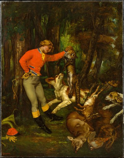 Efter jagten af Gustave Courbet