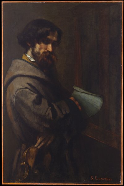 Alphonse Promayet (1822-1872) af Gustave Courbet