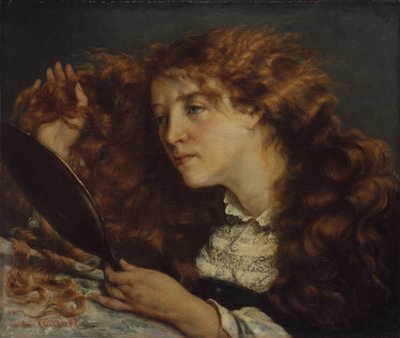 Jo, irsk skønhed af Gustave Courbet