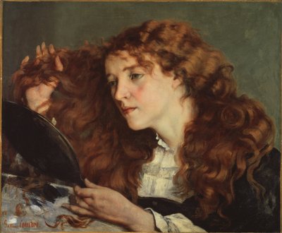 Jo, den smukke irske pige af Gustave Courbet