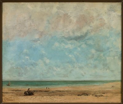 Kystlandskab af Gustave Courbet