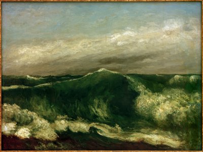 Bølgen af Gustave Courbet
