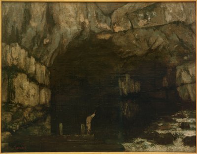 Kilden til Loue af Gustave Courbet