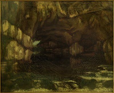Kilden til Loue af Gustave Courbet