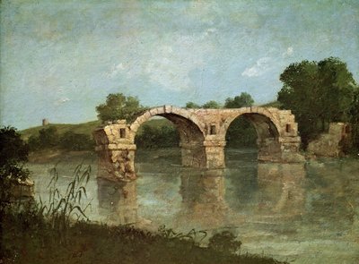 Ambrussum-broen af Gustave Courbet
