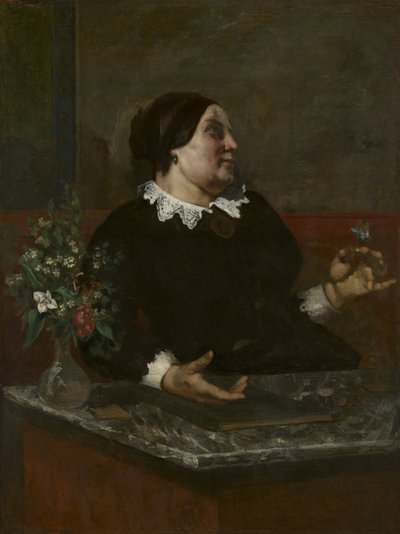 Moder Grégoire, 1855 og 1857-59 af Gustave Courbet