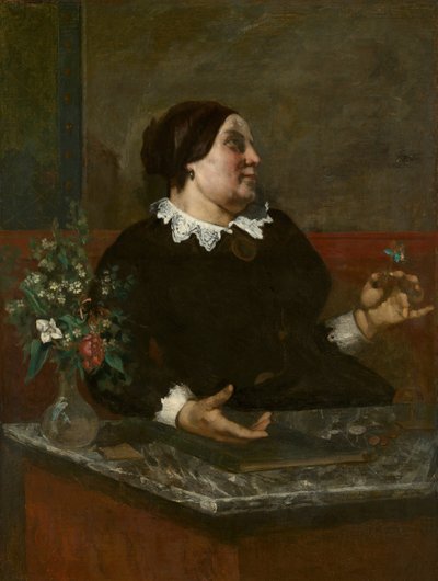 Moder Grégoire, 1855 og 185759. af Gustave Courbet