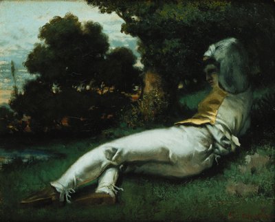 Lur; La Sieste, c.1841-42 af Gustave Courbet