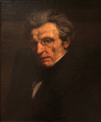 Portræt af Charles Suisse af Gustave Courbet