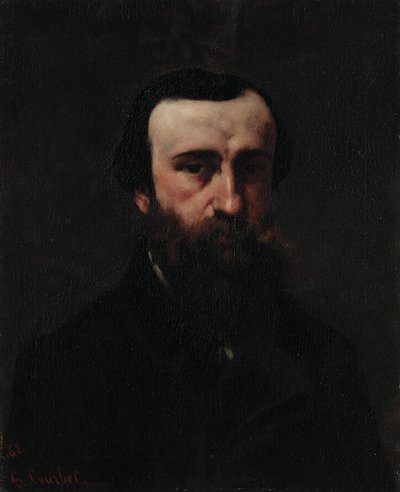 Portræt af Monsieur Nicolle, 1862 af Gustave Courbet