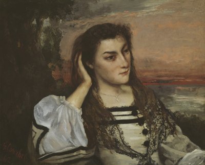 Reverie af Gustave Courbet