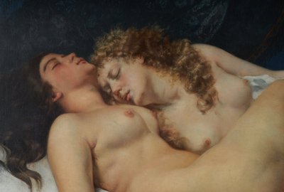 Søvn af Gustave Courbet
