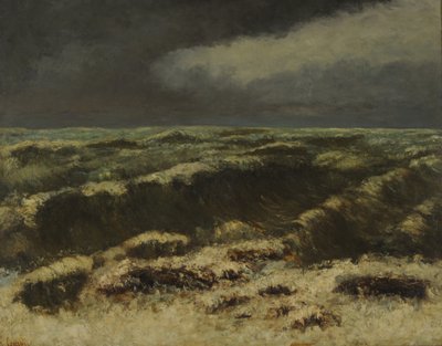 Stormfuldt hav Stormfuldt hav. af Gustave Courbet