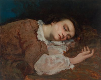 Studie for The Ladies of the Banks of the Seine Summer, 1856 af Gustave Courbet