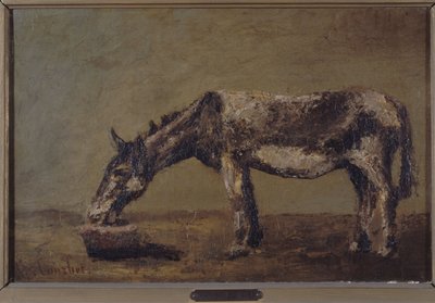 The Donkey, mellem 1862 og 1863 (olie på lærred) af Gustave Courbet