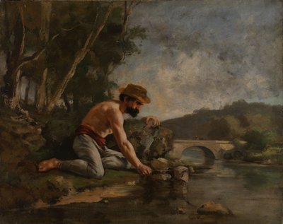 Fiskeren af Gustave Courbet