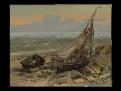 Fiskerbåden af Gustave Courbet