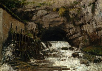 The Source of the Loue, 1864 af Gustave Courbet