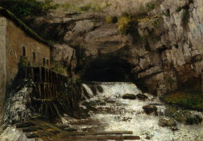 The Source of the Loue, 1864. af Gustave Courbet