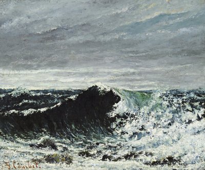 Bølgen af Gustave Courbet