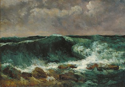 Bølgen af Gustave Courbet