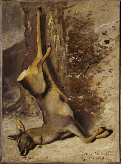 Hjorten af Gustave Courbet