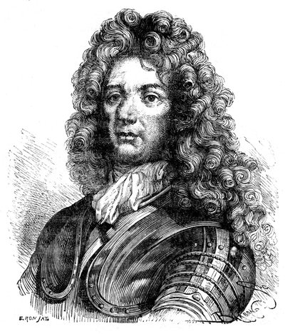 Sebastien le Prestre de Vauban, fransk militæringeniør, 1898 af Gustave Demoulin