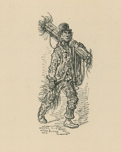 En skorstensfejer af Gustave Dore