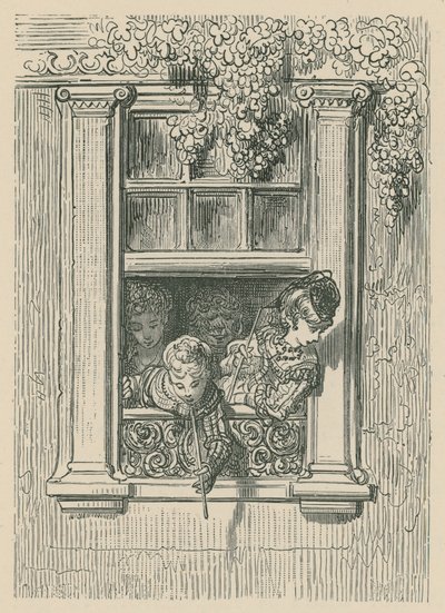 En scene af Londons liv af Gustave Dore