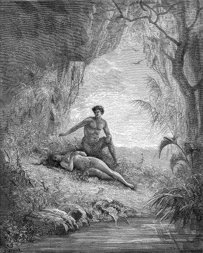 Adam og Eva - Bibelen af Gustave Dore