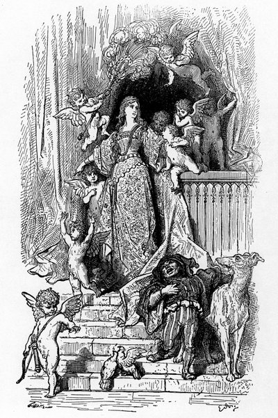 Alcina i sin herlighed af Gustave Dore