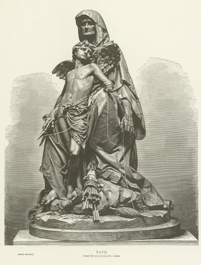 Allegori om skæbnen af Gustave Dore