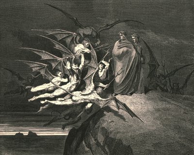 Vær ingen af jer oprørende, c1890. af Gustave Dore