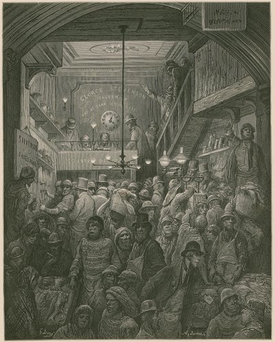Billingsgate af Gustave Dore