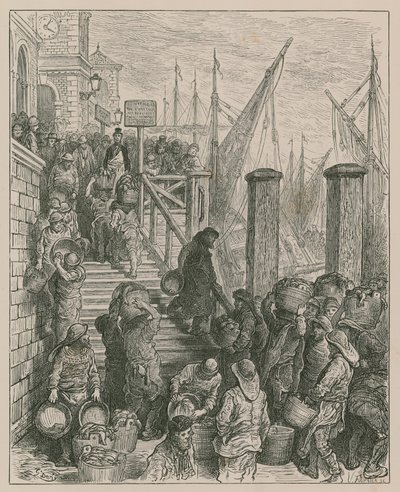 Billingsgate af Gustave Dore