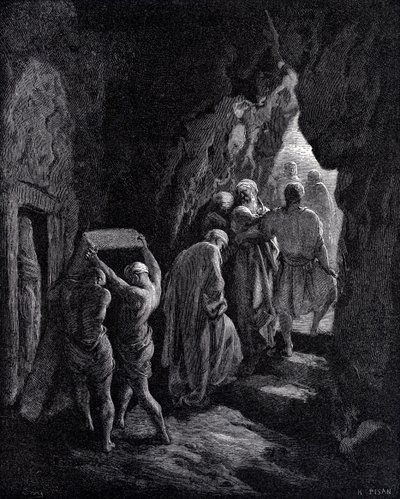 Begravelse af Sarah af Gustave Dore