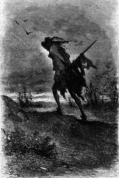 Kaptajn Fracasse af Theophile Gautier (1811-1872). Illustration af Gustave Dore (1832-1883). af Gustave Dore
