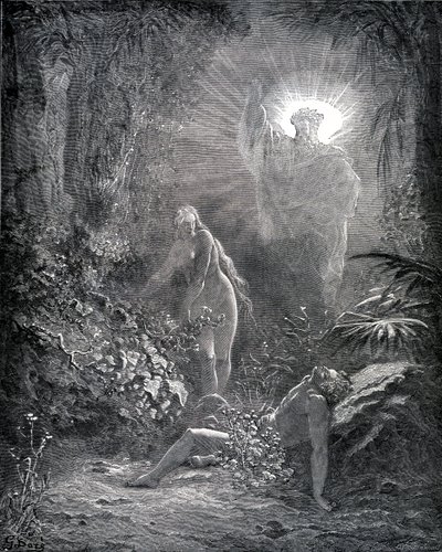 Evas skabelse af Gustave Dore