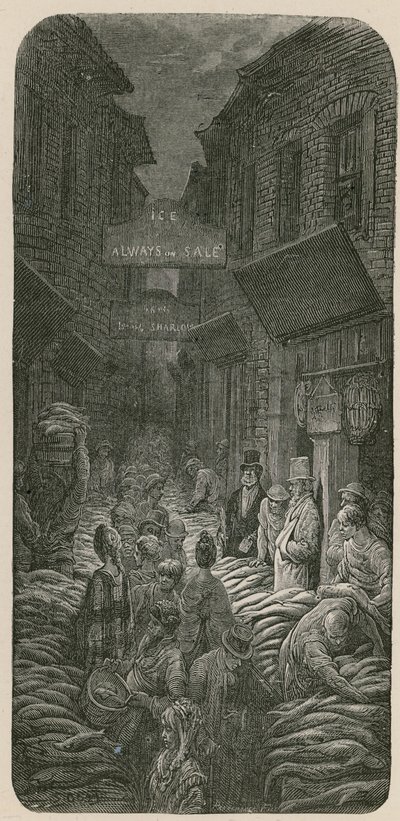 Dark Horse Lane, Billingsgate af Gustave Dore